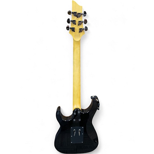 Used Schecter Guitar Research Banshee Black Solid Body Electric Guitar