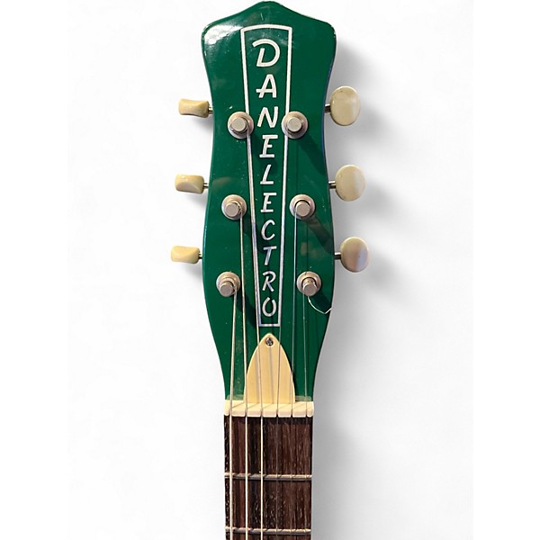 Used Danelectro 56 U2 GREEN Solid Body Electric Guitar