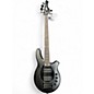 Used Sterling by Music Man Bongo 5 Satin Black Electric Bass Guitar thumbnail