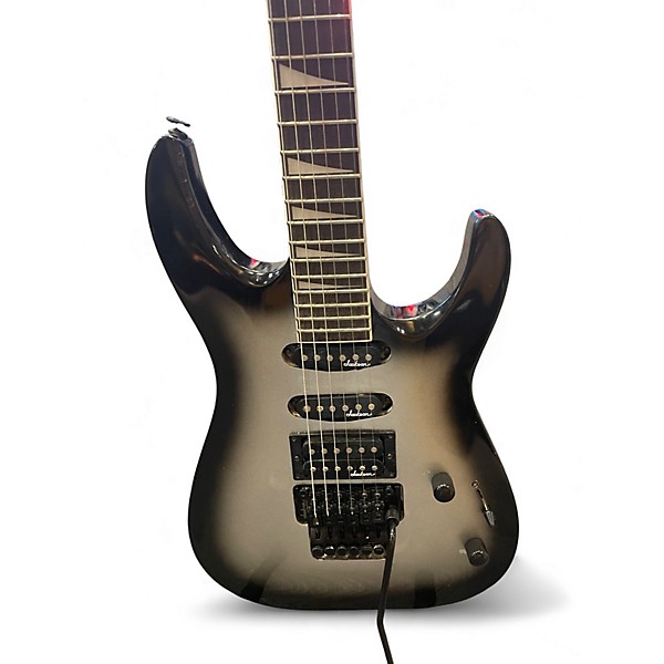 Used Jackson JS34 DKA Silver Solid Body Electric Guitar