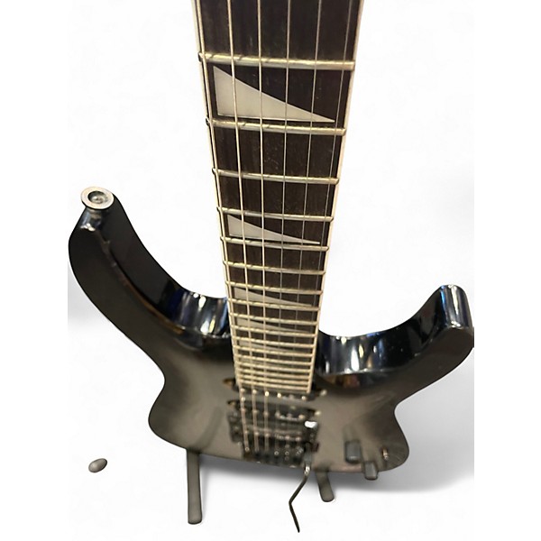 Used Jackson JS34 DKA Silver Solid Body Electric Guitar