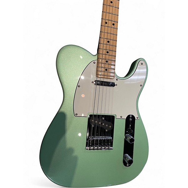 Used Fender Player Telecaster Seafoam Pearl Solid Body Electric Guitar