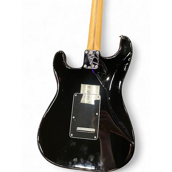 Used Fender Player Stratocaster Black Solid Body Electric Guitar