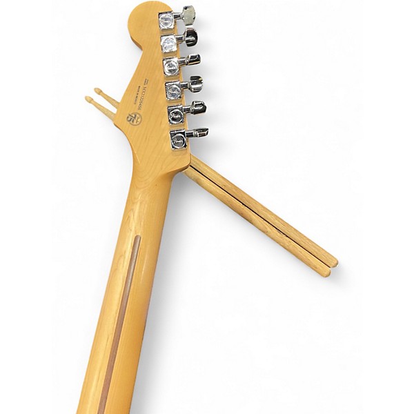 Used Fender Player Stratocaster Black Solid Body Electric Guitar