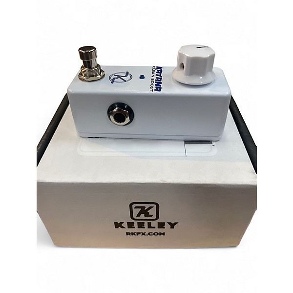 Used Keeley Katana Clean Boost Effect Pedal