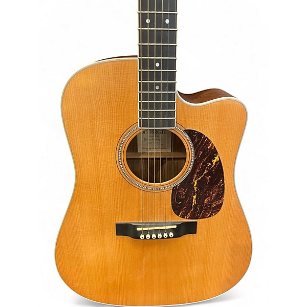 Used Martin DC16RGTEAURA Natural Acoustic Electric Guitar