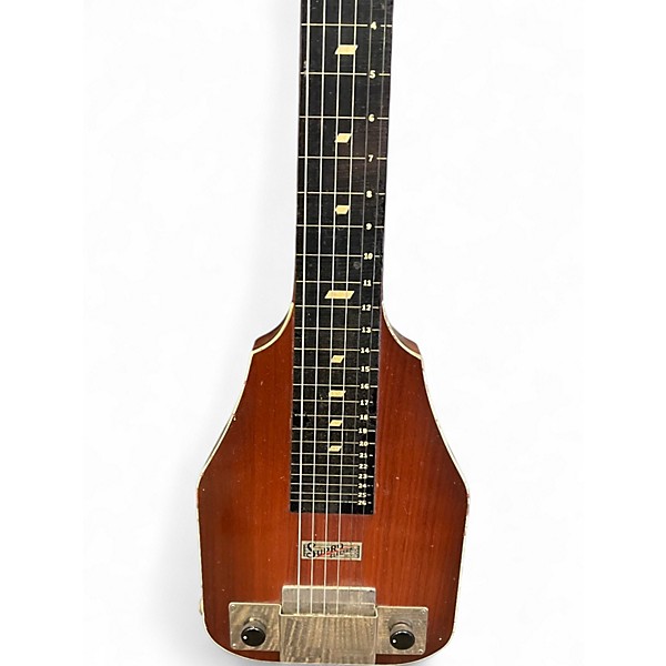 Vintage 1950s Supro Lap Steel Natural Lap Steel