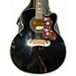 Used Epiphone EJ200SCE Black Acoustic Electric Guitar