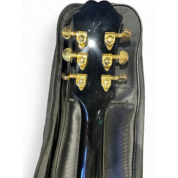 Used Epiphone EJ200SCE Black Acoustic Electric Guitar