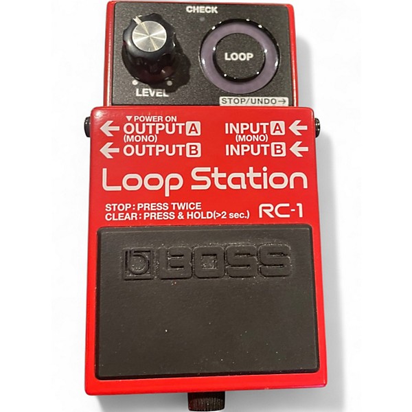 Used BOSS RC1 Loop Station Pedal