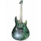 Used 2020s Aristides custom 060 neon green splatter sat Solid Body Electric Guitar thumbnail