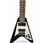 Used Epiphone Kirk Hammett '79 Flying V Ebony Solid Body Electric Guitar