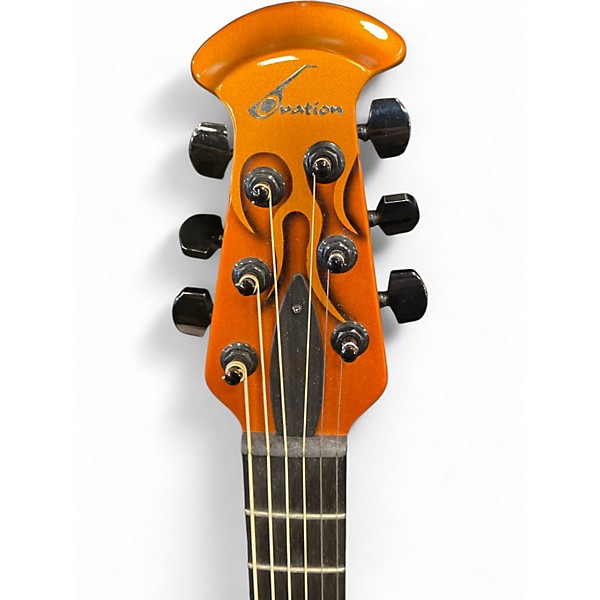 Used Ovation GCXT ORANGE Acoustic Electric Guitar