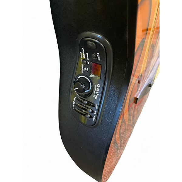 Used Ovation GCXT ORANGE Acoustic Electric Guitar