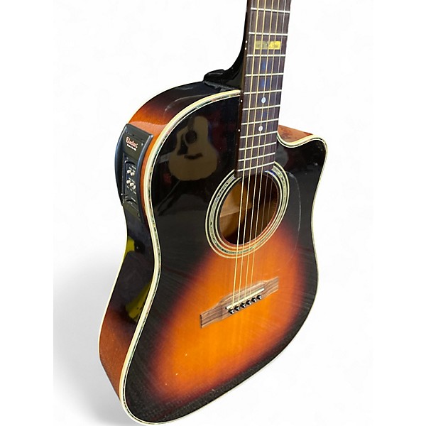 Used Epiphone AJ40TLC 2 Color Sunburst Acoustic Guitar