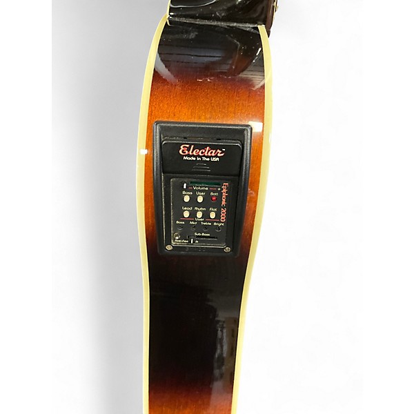 Used Epiphone AJ40TLC 2 Color Sunburst Acoustic Guitar