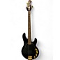 Used Ernie Ball Music Man StingRay Special H jackpot black and gold Electric Bass Guitar thumbnail