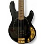 Used Ernie Ball Music Man StingRay Special H jackpot black and gold Electric Bass Guitar