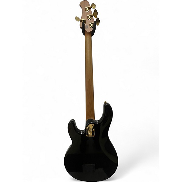Used Ernie Ball Music Man StingRay Special H jackpot black and gold Electric Bass Guitar