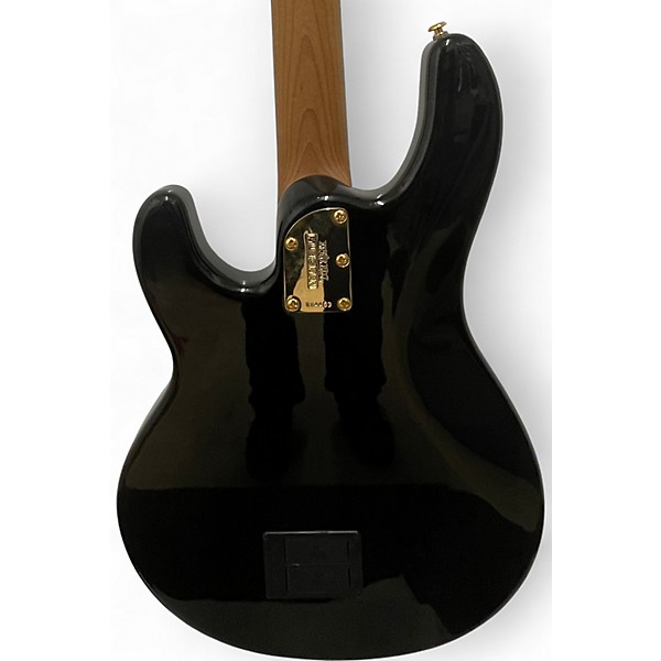 Used Ernie Ball Music Man StingRay Special H jackpot black and gold Electric Bass Guitar