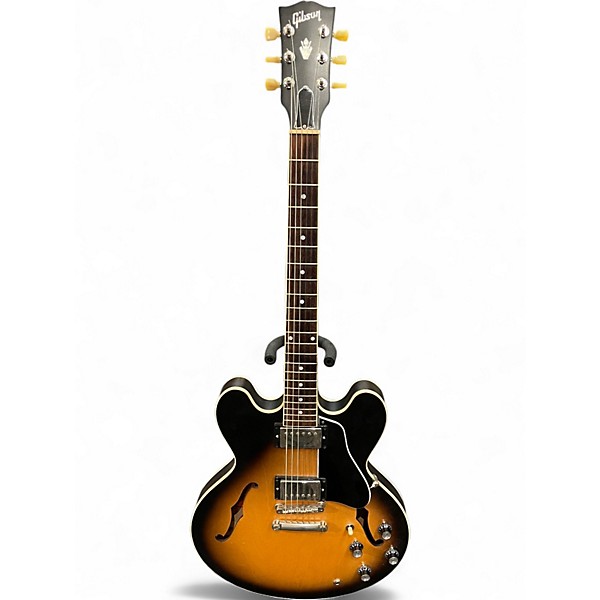 Used Gibson ES-335 Satin Satin Sunburst Hollow Body Electric Guitar