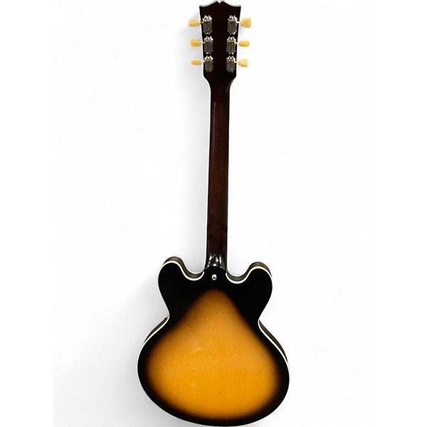 Used Gibson ES-335 Satin Satin Sunburst Hollow Body Electric Guitar