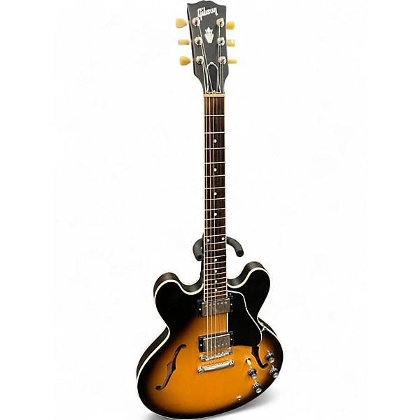 Used Gibson ES-335 Satin Satin Sunburst Hollow Body Electric Guitar