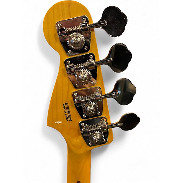 Used Fender AERODYNE PRECISION BASS WHITE Electric Bass Guitar