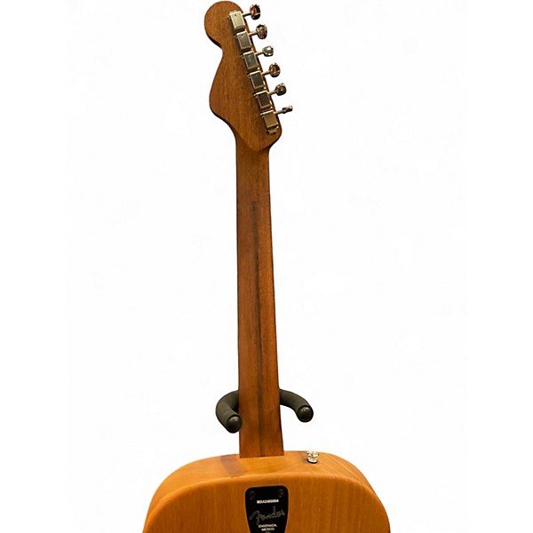 Used Fender HIGHWAY DREADNOUGHT Natural Acoustic Electric Guitar