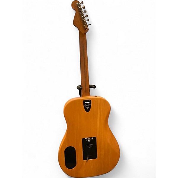 Used Fender HIGHWAY DREADNOUGHT Natural Acoustic Electric Guitar