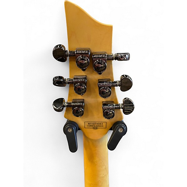 Used Schecter Guitar Research Damien Special Trans Red Solid Body Electric Guitar