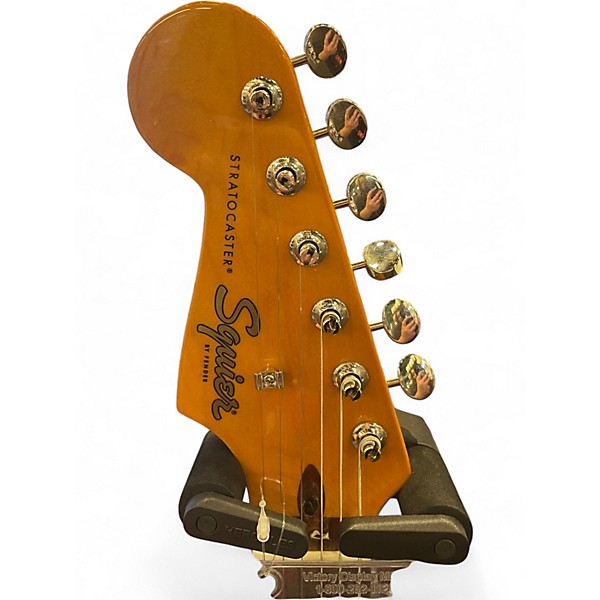 Used Squier Classic Vibe 1960S Stratocaster Left Handed 3 Color Sunburst Electric Guitar