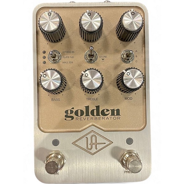 Used Universal Audio Golden Reverberation Effect Pedal