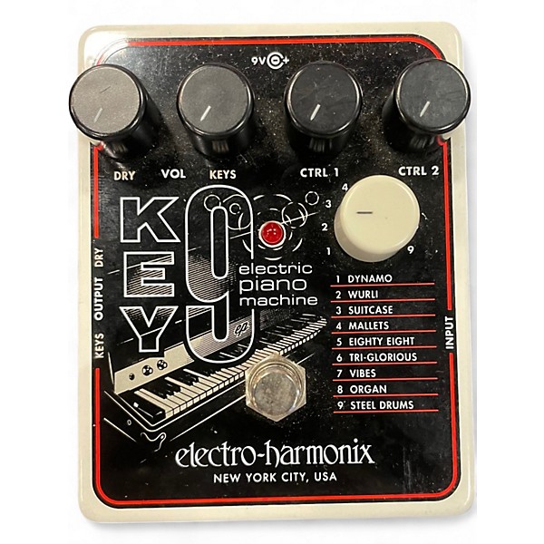 Used Electro-Harmonix Key9 Electric Piano Machine Effect Pedal