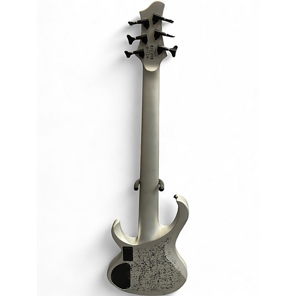 Used Ibanez BTB25TH6 Silver Blizzard Matte Electric Bass Guitar