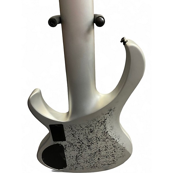 Used Ibanez BTB25TH6 Silver Blizzard Matte Electric Bass Guitar