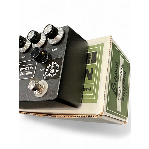 Used Browne Amplification PROTEIN DUAL OVERDRIVE V3 W/ TONE RANGER MOD Effect Pedal