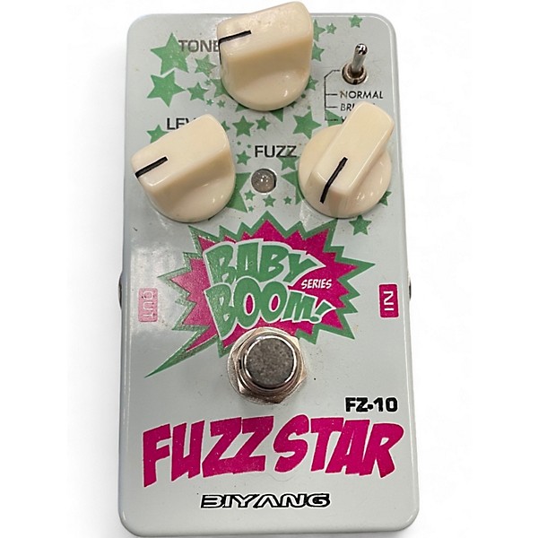 Used Biyang Fuzz Star Effect Pedal