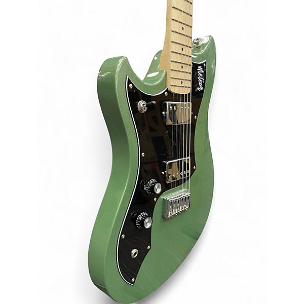 Used Cave And Canary Meteor Standard Lefty Ferngully Metallic Electric Guitar