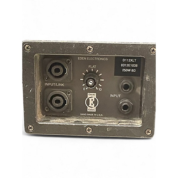 Used Eden D112XLT 250W 1x12 Bass Cabinet