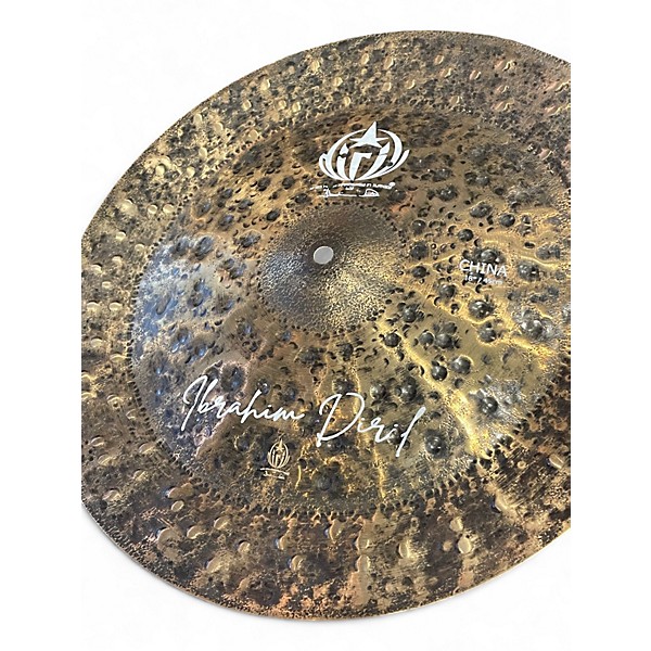 Used Diril Primitive 18in CHINA CYMBAL Cymbal