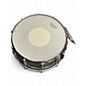 Used Gretsch Drums 6.5X14 HAMMERED BLACK STEEL SNARE Black Drum thumbnail