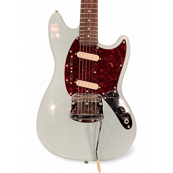 Used Squier Classic Vibe 60s Mustang Daphne Blue Solid Body Electric Guitar