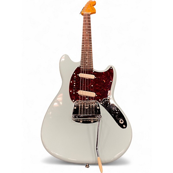 Used Squier Classic Vibe 60s Mustang Daphne Blue Solid Body Electric Guitar