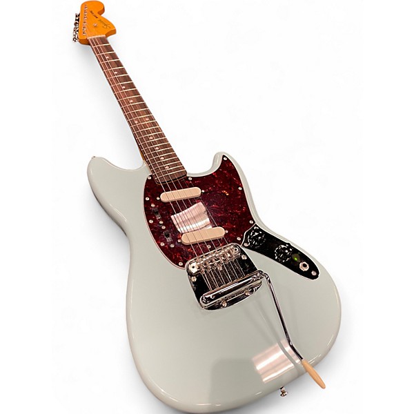 Used Squier Classic Vibe 60s Mustang Daphne Blue Solid Body Electric Guitar