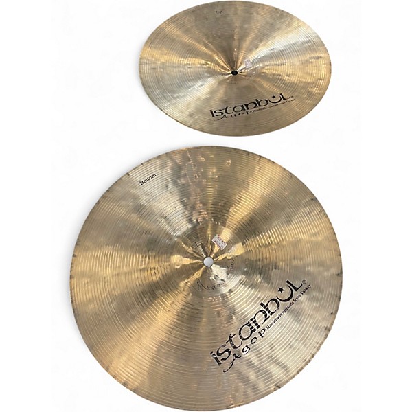 Used Istanbul Agop 14in Traditional Jazz Hi-Hat Cymbal