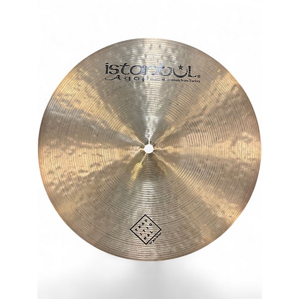 Used Istanbul Agop 14in Traditional Jazz Hi-Hat Cymbal