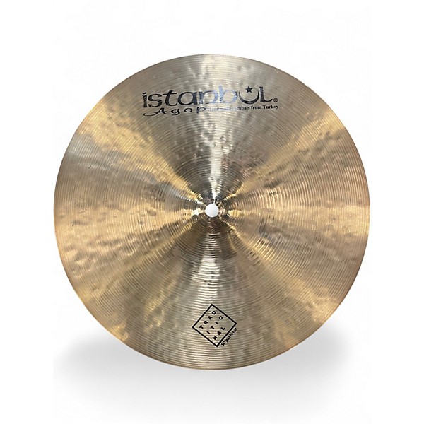 Used Istanbul Agop 14in Traditional Jazz Hi-Hat Cymbal