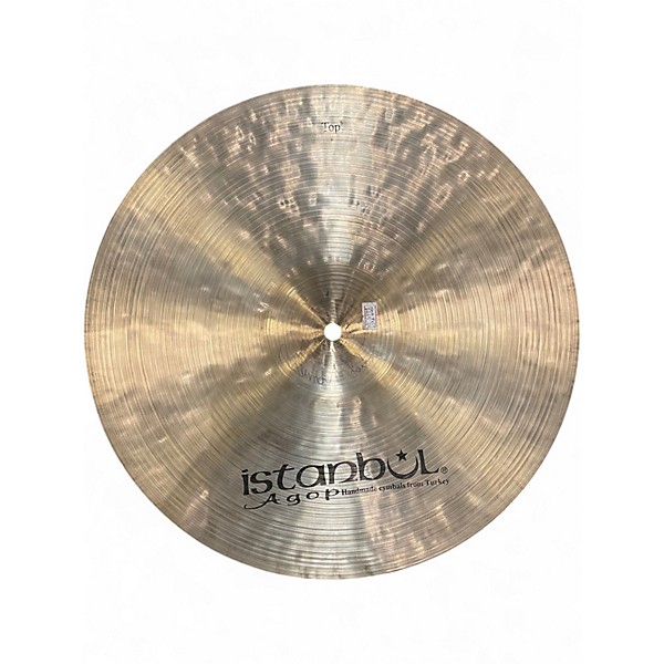Used Istanbul Agop 14in Traditional Jazz Hi-Hat Cymbal