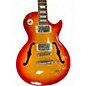 Used Epiphone Les Paul Standard Florentine Pro 2 Tone Sunburst Hollow Body Electric Guitar